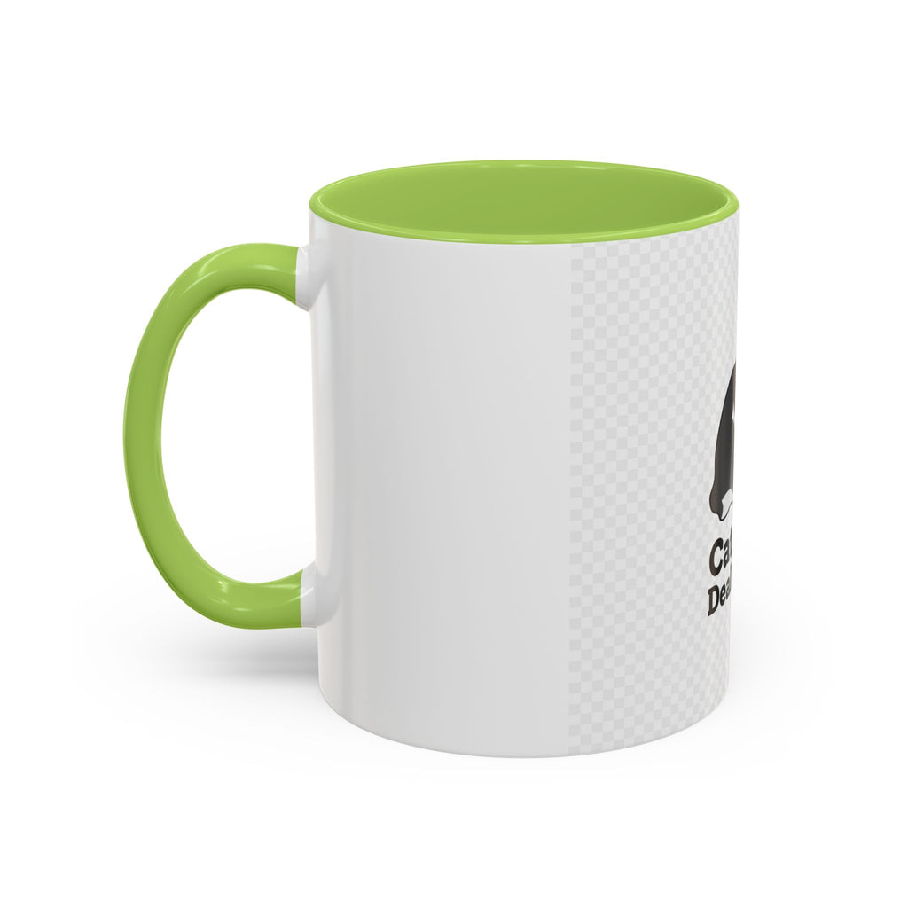 Cat Mom Coffee Mug — "Cat Mom. Deal Closer." Accent 11/15oz