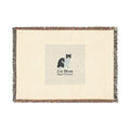 Cat Mom Woven Blanket — "She Doesn't Stop. She Recharges." | Catsy Closers