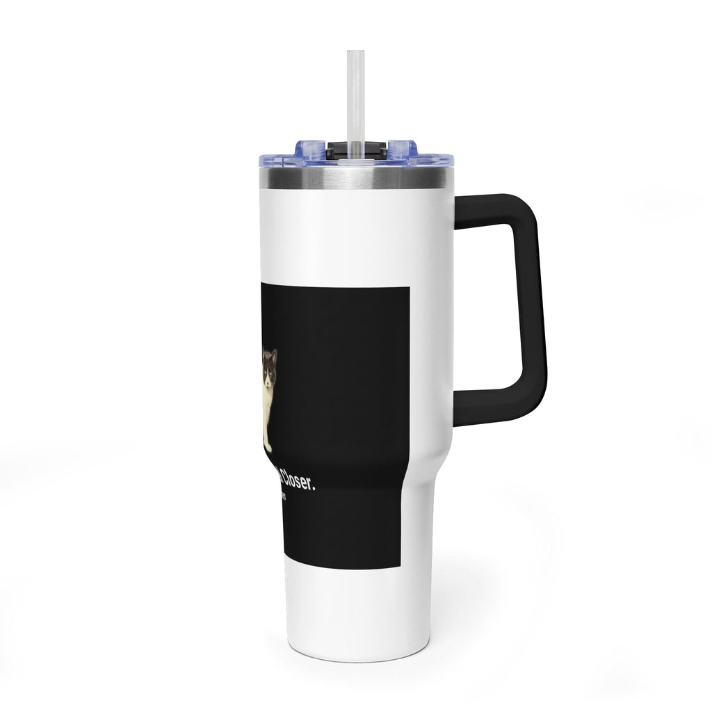 40oz Cat Mom. Deal Closer. Vacuum Tumbler | Catsy Closers