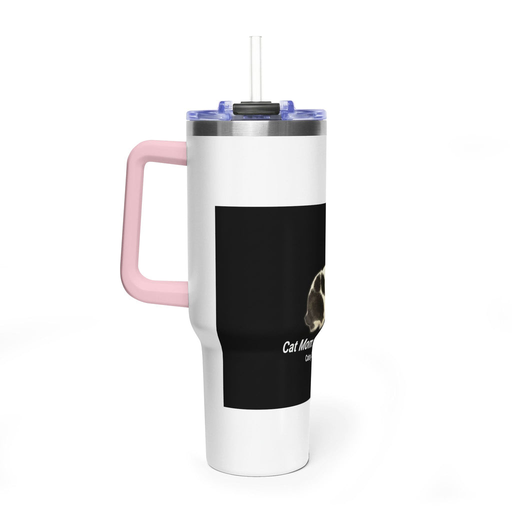 40oz Cat Mom. Deal Closer. Vacuum Tumbler | Catsy Closers