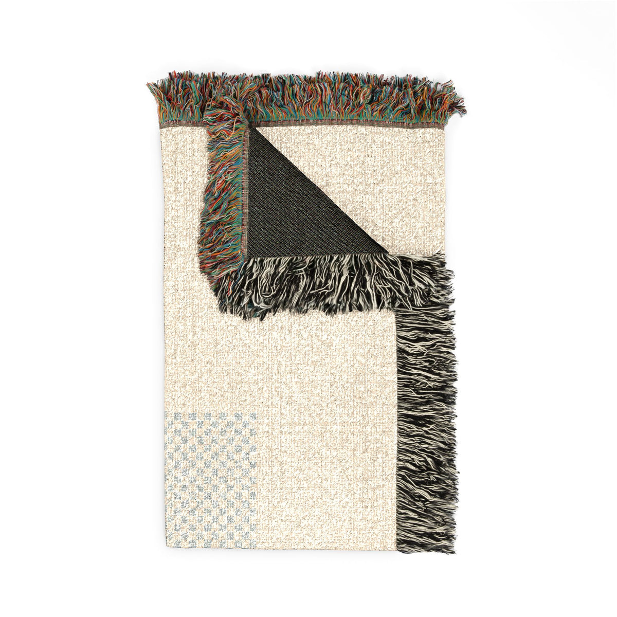 Cat Mom Woven Blanket — "She Doesn't Stop. She Recharges." | Catsy Closers