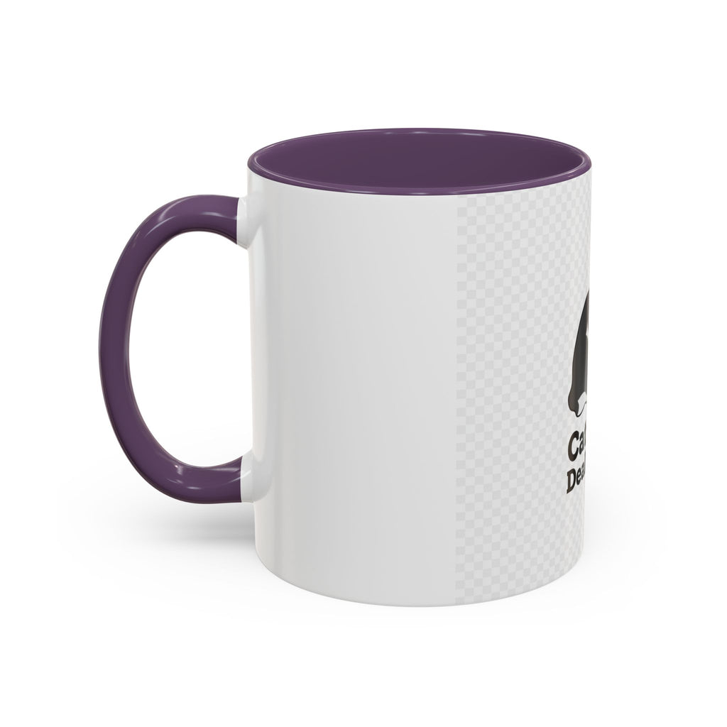 Cat Mom Coffee Mug — "Cat Mom. Deal Closer." Accent 11/15oz