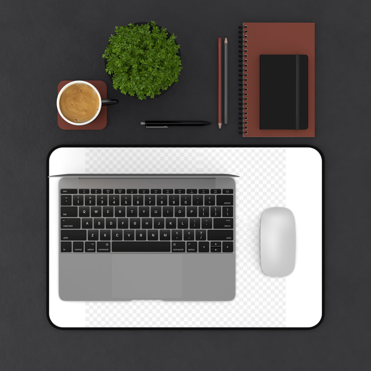 Cat Mom Desk Mat — "Cat Mom. Deal Closer." Large Mouse Pad | Catsy Closers