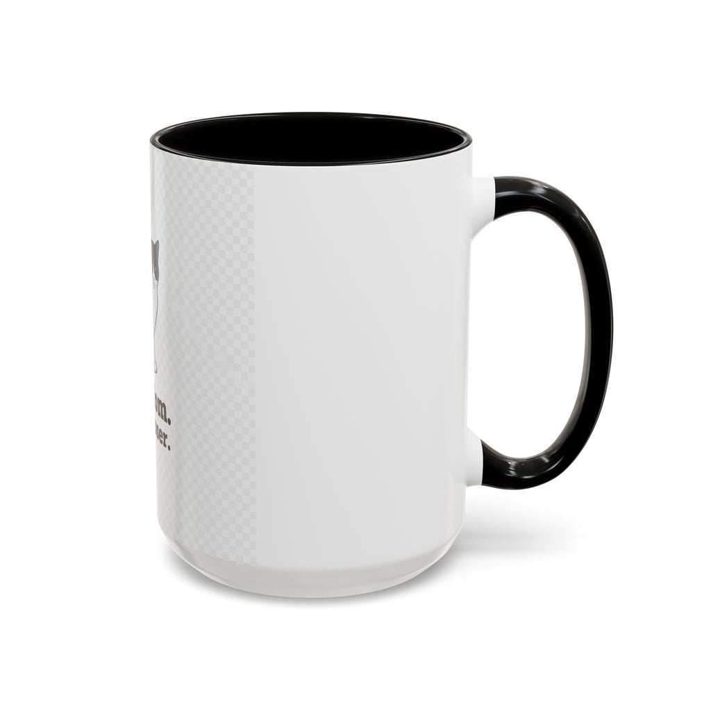 Cat Mom Coffee Mug — "Cat Mom. Deal Closer." Accent 11/15oz