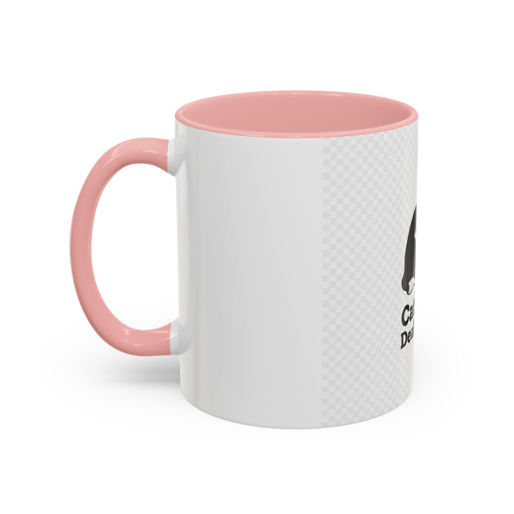 Cat Mom Coffee Mug — "Cat Mom. Deal Closer." Accent 11/15oz