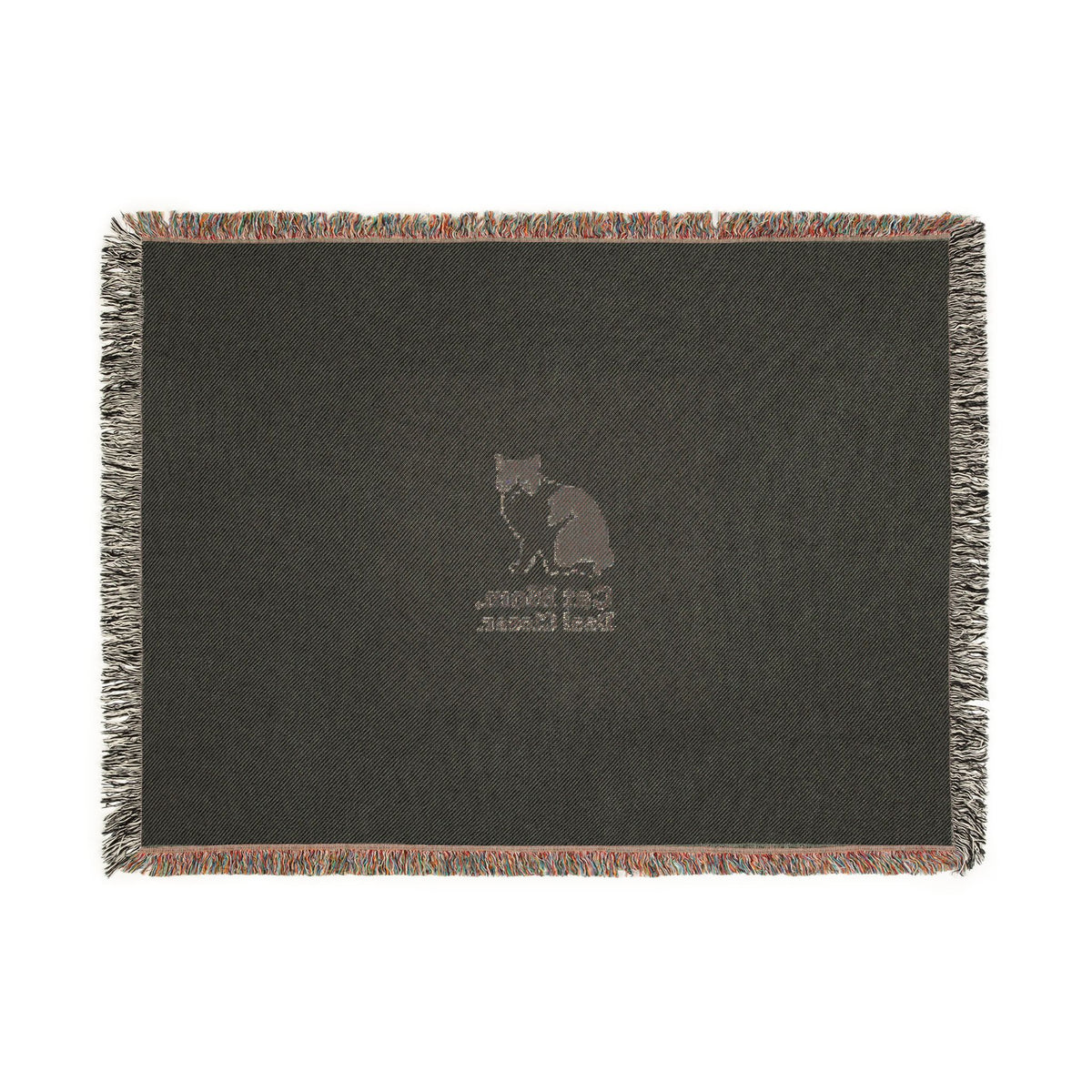 Closer's Woven Blanket — "You're Not Alone Out There." | Catsy Closers