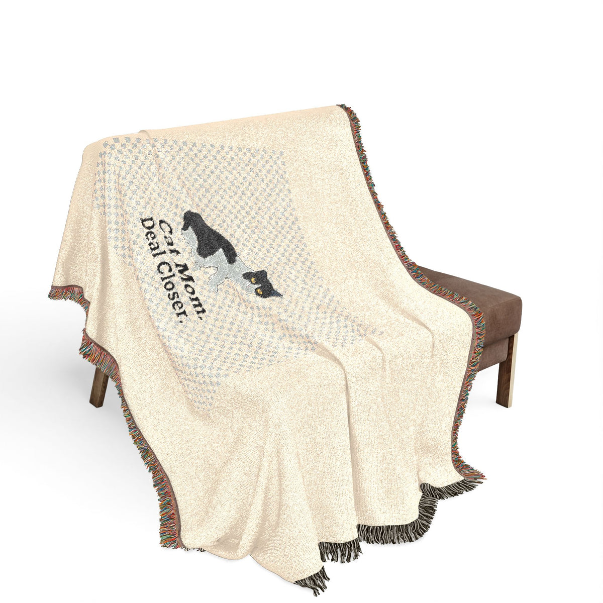 Closer's Woven Blanket — "You're Not Alone Out There." | Catsy Closers