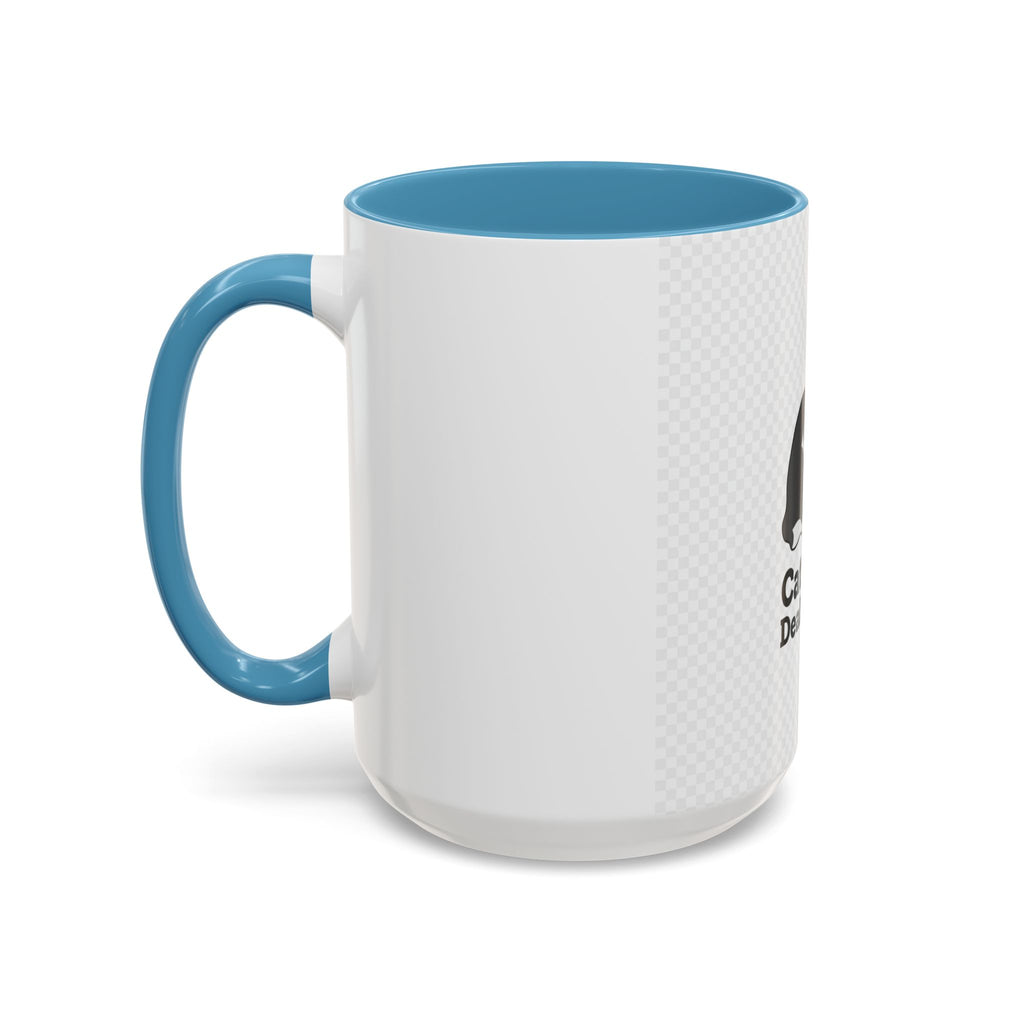 Cat Mom Coffee Mug — "Cat Mom. Deal Closer." Accent 11/15oz