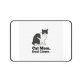 Cat Mom Desk Mat — "Cat Mom. Deal Closer." Large Mouse Pad | Catsy Closers