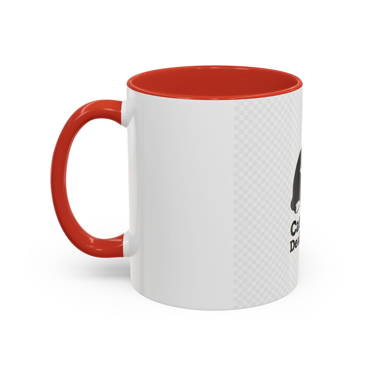 Cat Mom Coffee Mug — "Cat Mom. Deal Closer." Accent 11/15oz